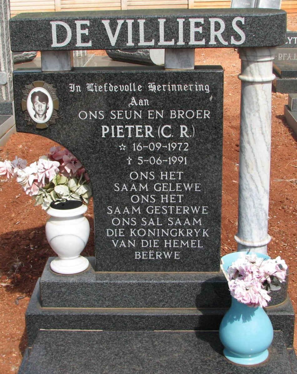 VILLIERS C.R., de 1972-1991