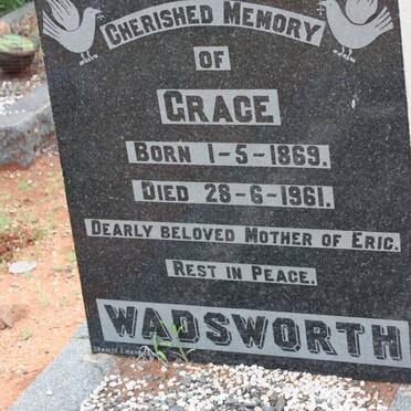 WADSWORTH Grace 1869-1961