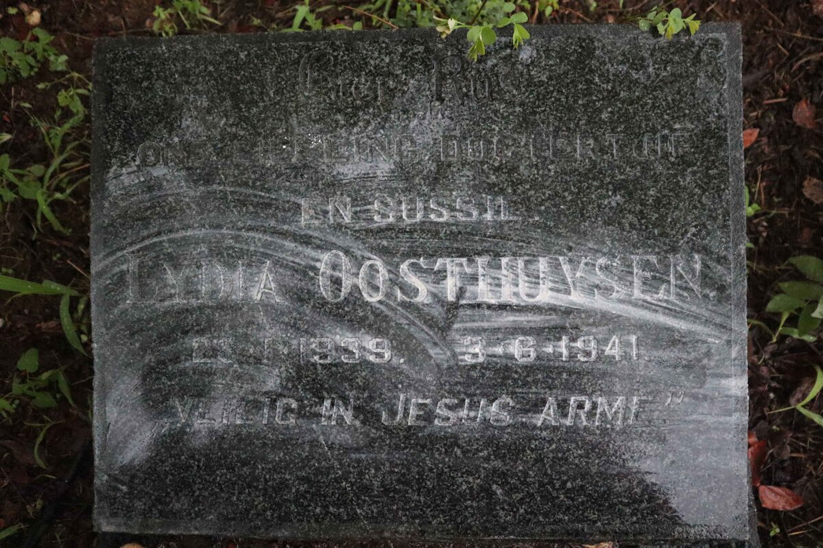OOSTHUYSEN Lydia 1939-1941
