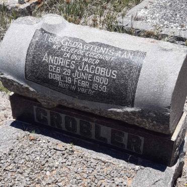 GROBLER Andries Jacobus 1900-1950