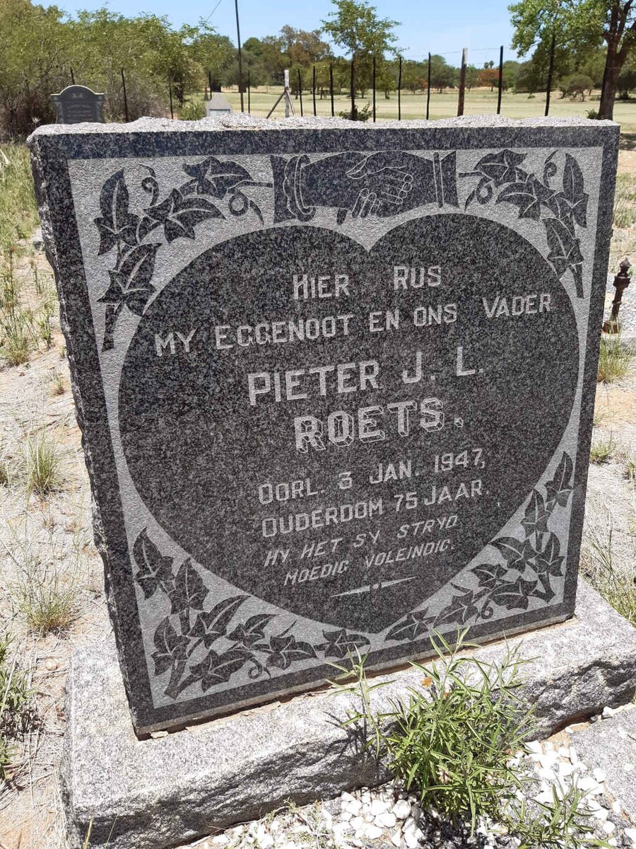ROETS Pieter J.L. -1947