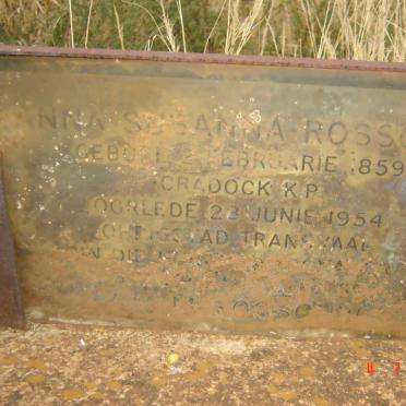 ROSSOUW Anna Susanna 1859-1954