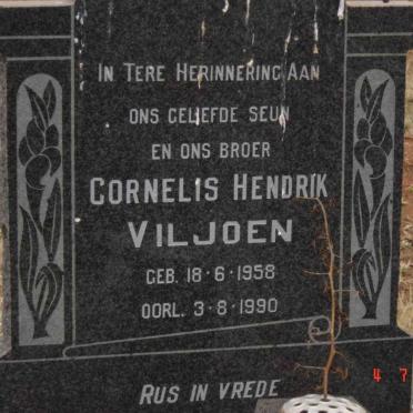 VILJOEN Cornelis Hendrik 1958-1990