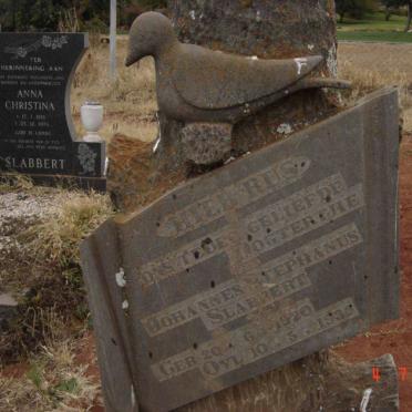 SLABBERT Johannes Stephanus 1920-1937