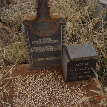GREYLING A.C. 1920-1967 :: GREYLING Louis 1922-1988