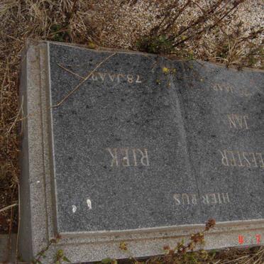 WAL Jan, van der &amp; Riek