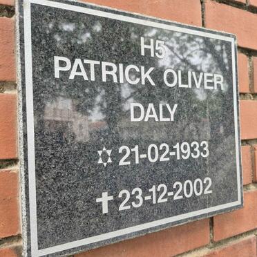 DALY Patrick Olivier 1933-2002