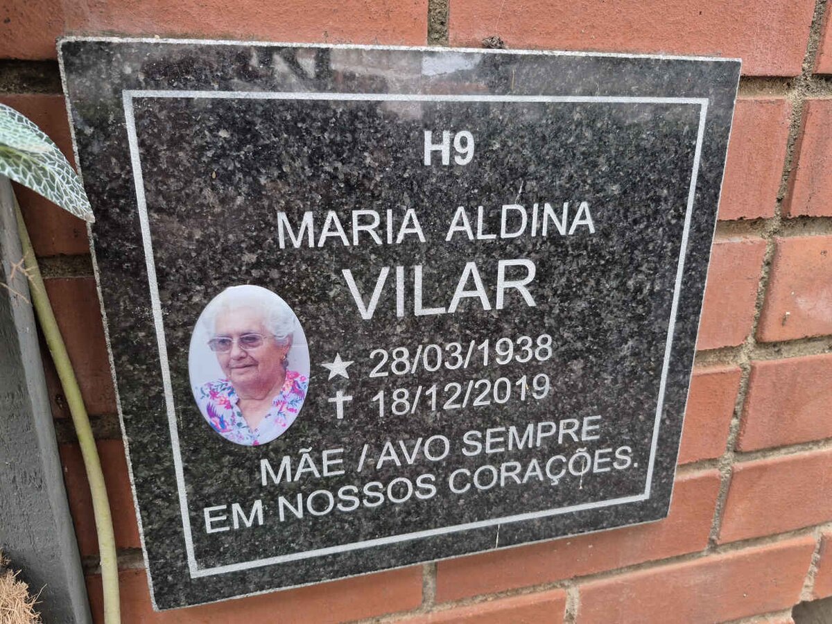 VILAR Maria Aldina 1938-2019