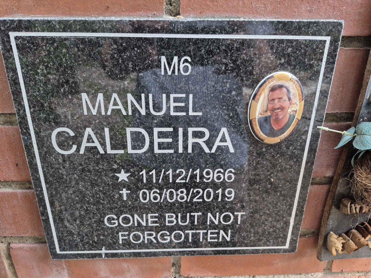 CALDEIRA Manuel 1966-2019