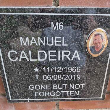 CALDEIRA Manuel 1966-2019