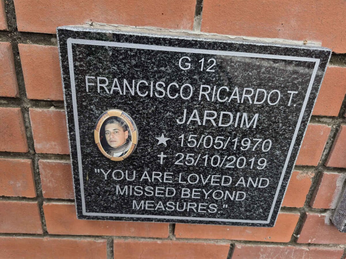 JARDIM Francisco Ricardo T. 1970-2019