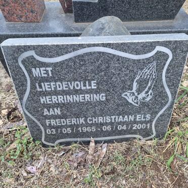 ELS Frederik Christiaan 1965-2001