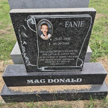 MACDONALD Fanie 1990-2004