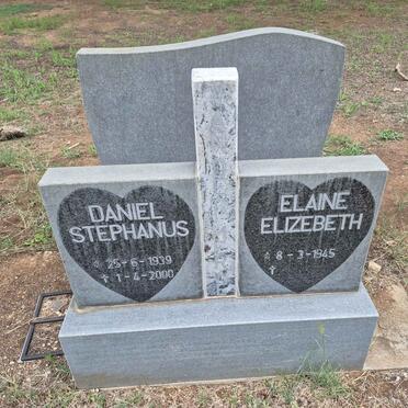 MERWE Daniel Stephanus, van der 1939-2000 & Elaine Elizebeth 1945-