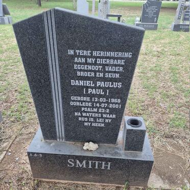 SMITH Daniel Paulus 1968-2001