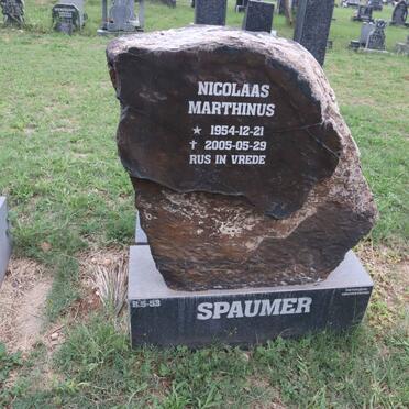 SPAUMER Nicolaas Marthinus 1954-2005