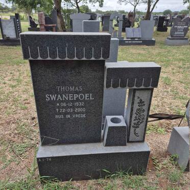 SWANEPOEL Thomas 1932-2000