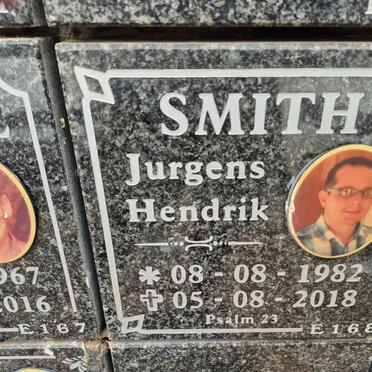 SMITH Jurgens Hendrik 1982-2018