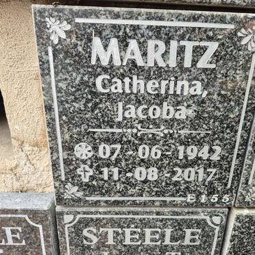 MARITZ Catherina Jacoba 1942-2017