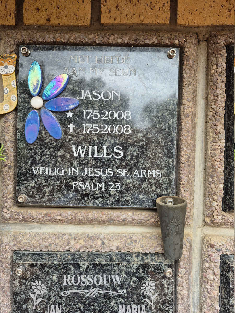 WILLS Jason 2008-2008