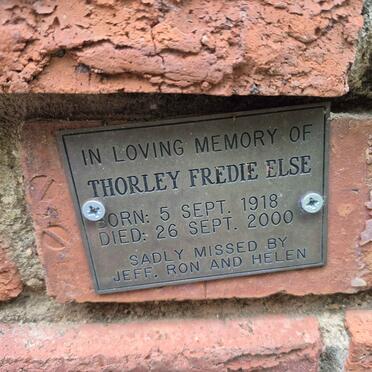 ELSE Thorley Fredie 1918-2000