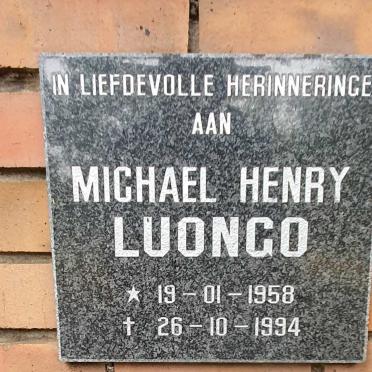 LUONGO Michael Henry 1958-1994