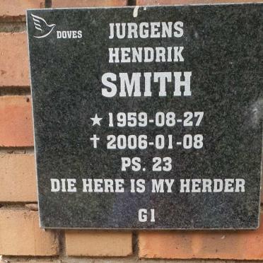 SMITH Jurgens Hendrik 1959-2006