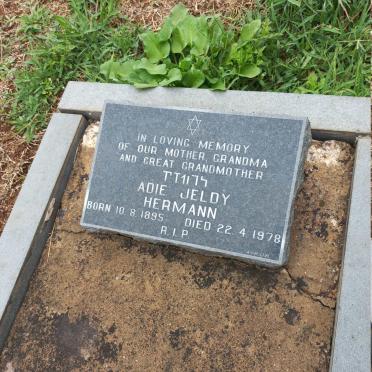 HERMANN Adie Jeldy 1895-1978