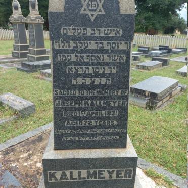 KALLMEYER Joseph -1931 & Johanna -1961_2
