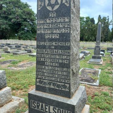 ISRAELSOHN Adolph -1934