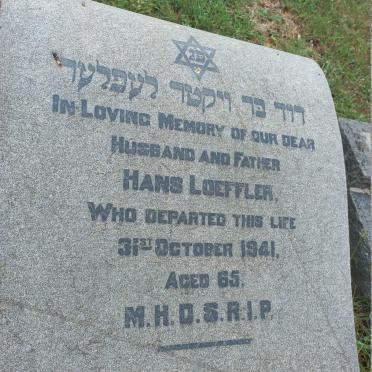 LOEFFLER Hans -1941
