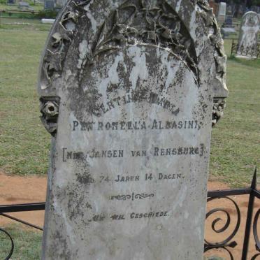 ALBASINI Petronella nee JANSEN VAN RENSBURG