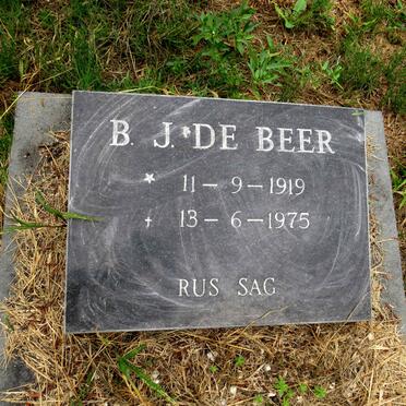 BEER B.J., de 1919-1975