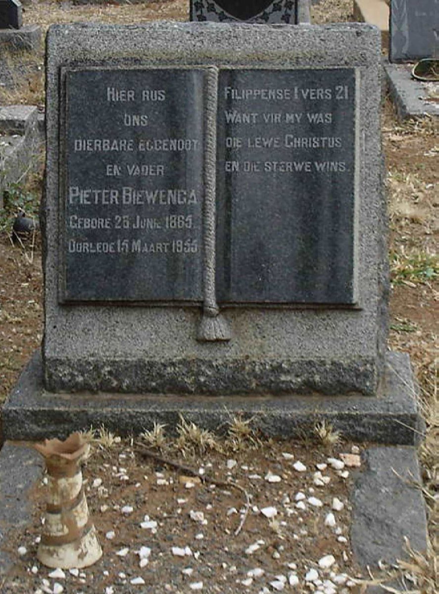 BIEWENGA Pieter 1865-1955