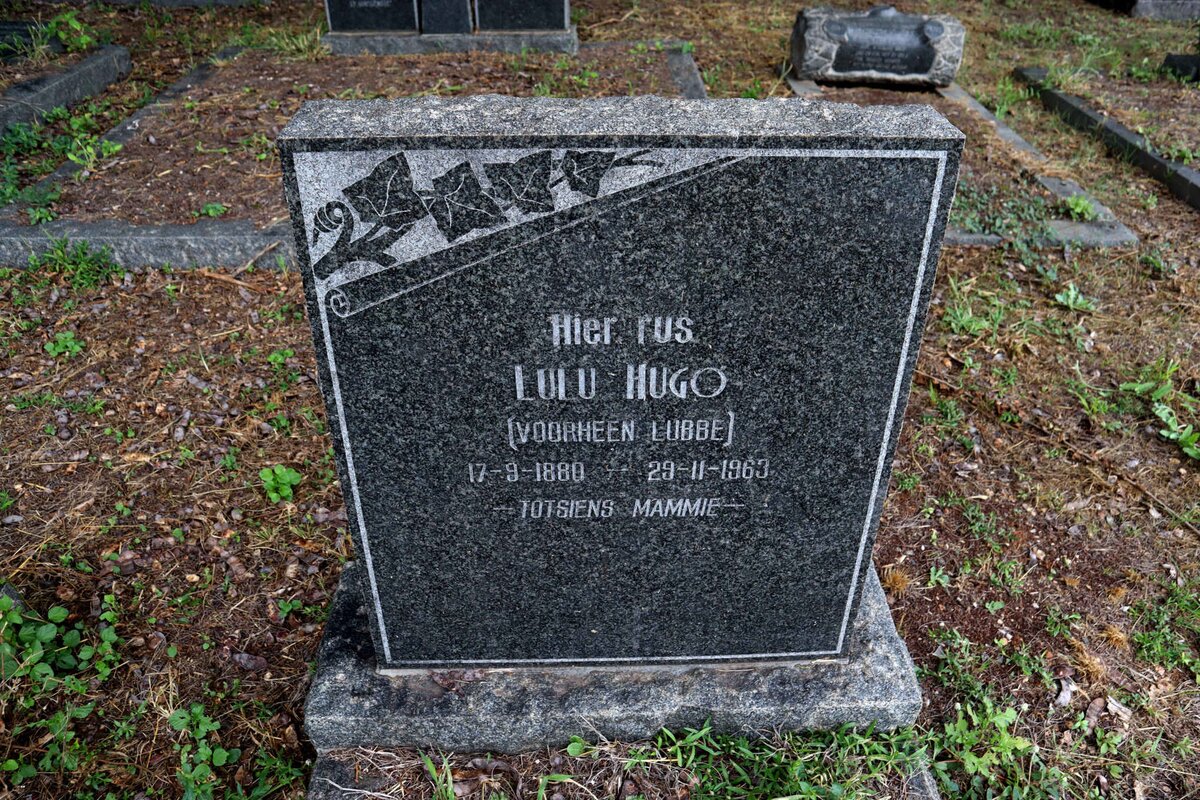 HUGO Lulu nee LUBBE 1880-1963