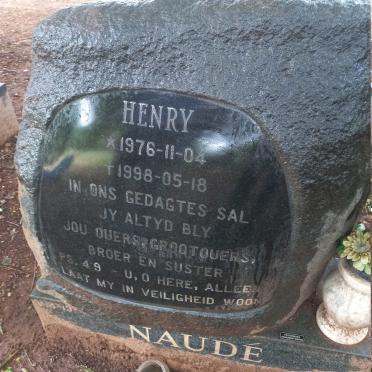 NAUDE Henry 1976-1998