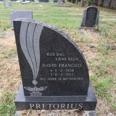 PRETORIUS David Francois 1958-2977