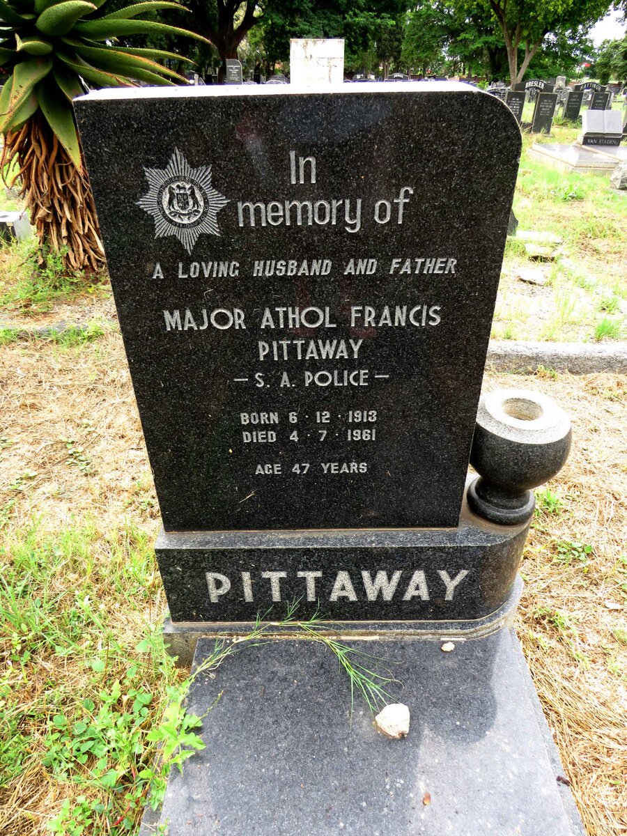 PITTAWAY Athol Francis 1913-1961 