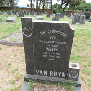 RHYN Willem, van 1893-1967