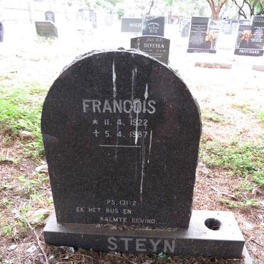 STEYN Francois 1922-1987