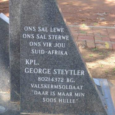 STEYTLER George Louis 1964-1983