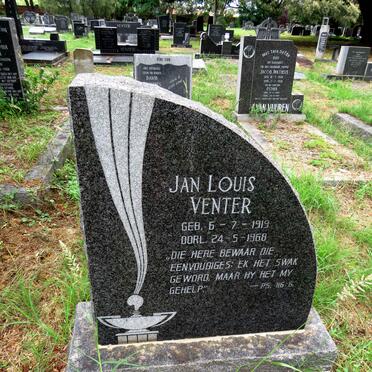 VENTER Jan Louis 1919-1968