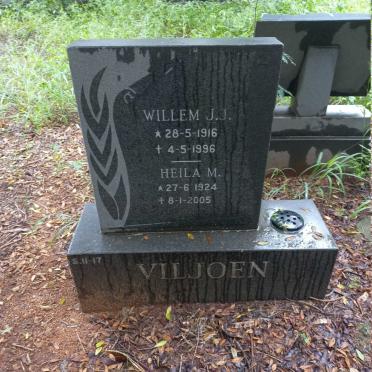 VILJOEN Willem J.J. 1916-1996 & Heila M. 1924-2005