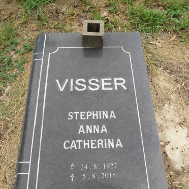 VISSER Stephina Anna Catherina 1927-2015