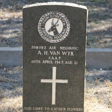 WYK A.H., van -1943