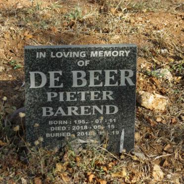BEER Pieter Barend, de 1952-2018