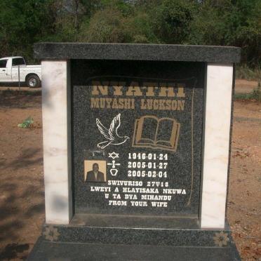 NYATHI Muyashi Luckson 1946-2005