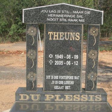 PLESSIS Theuns, du 1949-2005
