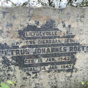 ROETS Petrus Johannes 1942-1947