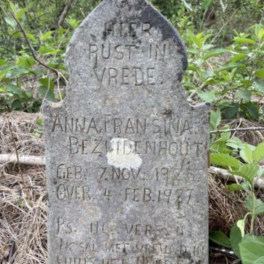 Limpopo, POLOKWANE district, Haenertsburg, Kopje Alleen, farm cemetery_2